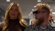 Jake Paul's fiancee Jutta Leerdam steals show as she arrives for Usyk vs Dubois