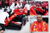 Ferrari F1 car made of 400,000 Lego pieces goes on display ahead of Miami GP