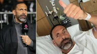 Rio shares pic from hospital bed and reveals he will miss Arsenal clash v PSG