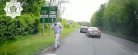 Moment learner driver runs away after killing woman in horror head-on crash