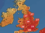Temperatures change over next few days & exact date for the next 35C scorcher