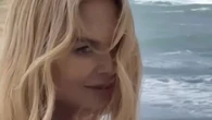 Nicole Kidman puts her long legs on display in just a low-cut bodysuit