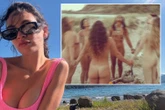 Lily James strips completely naked to celebrate end of filming her latest movie