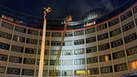 Huge blaze erupts at BBC Television Centre as families evacuated from homes