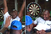 Darts star Wachiuri gets hero's welcome in Kenya after making history in UK