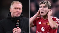Scholes says Man Utd must KEEP Hojlund despite striker's shocking season