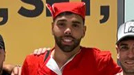 Arsenal's Raya dresses as air stewardess and serves passengers on Vegas stag do
