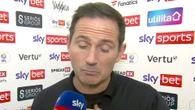 Emotional Lampard struggles through interview after devastating loss