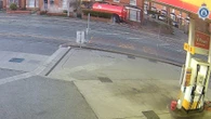 Moment out-of-control TRACTOR ploughs into house after veering off course