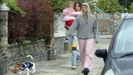 Billie Piper spotted walking dog in London alongside on-off partner Johnny Lloyd