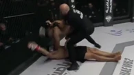 Terrifying moment referee sprints to help unconscious MMA star