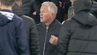 Sheffield Utd boss Wilder sent off at half-time after blasting ball at own FANS