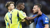 Isak in furious clash with Kosovo star minutes after coming on for first action
