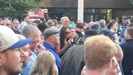 Maya Jama goes unnoticed as she leaves Wembley after Man City's FA Cup loss