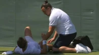 Wimbledon star funded by Djokovic collapses in agony and forced to retire
