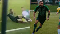 McGregor puts in crunching tackles and nearly scores for pub football team