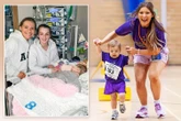 Girl, 2, who needed new liver as baby, wins silver medal at Transplant Games