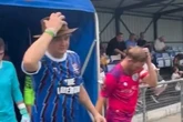 Iconic music star, 46, captains non-league side but is subbed within minutes