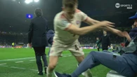 Livid Bayern star shoves ballboy to ground in bad-tempered Champions League exit