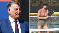 Keith Hernandez 'distracted' by bikini-clad pickleball player