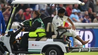 India star carried off in ambulance cart after gruesome injury against England