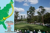 I ended up back page news in the US after I somehow went to the WRONG Augusta
