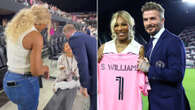 David Beckham gives Serena Williams' daughter moment she'll never forget