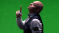 Emotional moment snooker ace Stuart Bingham points to sky during 147 attempt