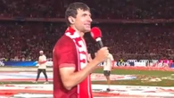 Muller has Bayern fans howling with risque funeral joke in farewell speech