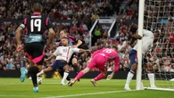 Westlife star makes incredible Soccer Aid saves… then avoids red card