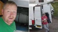 A van lifer has opened up on how easy and care-free his life is while living full-time in a converted camper