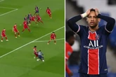 Watch Neymar bamboozle Coman before hitting bar as he toys with Bayern