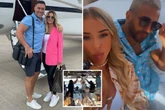 Inside Dawn Ward's Greek holiday with Riyad Mahrez as he charters jet for family