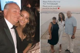 'Lucky' Michelle Keegan's sweet tribute to rarely seen step-dad & father