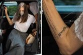 Angelina appears to make dig at Brad with cryptic new tattoo