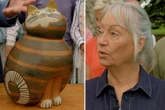 Antiques Roadshow guest shocked as £21 'fat cat' figure receives big valuation