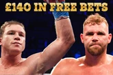 Canelo vs Saunders - Get £140 in free bets for huge unification fight