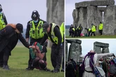 Cops break up axed Summer Solstice gathering as hundreds swarm Stonehenge