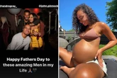 Little Mix's Leigh-Anne wishes Andre Gray happy Father's Day ahead of due date