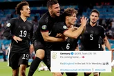 Cheeky Germany taunt ‘It’s coming home’ after sealing England Euro clash