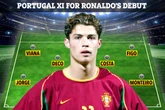 Ronaldo's Portugal team-mates from 2003 debut and where they are now