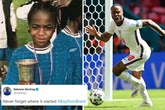 Sterling shares amazing Wembley childhood throwback before hometown Euros goal