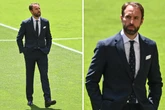 Southgate ditches waistcoat for polka dot tie and £680 navy suit for Euros opener