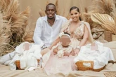 Usain Bolt reveals secret TWINS Thunder and Saint Leo with partner Kasi