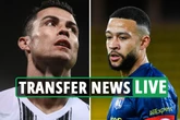 Cristiano Ronaldo transfer LATEST, Aguero and Depay close in on Barca