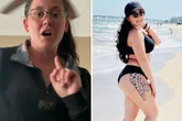 Teen Mom Jenelle Evans complains her 'butt hangs out' of her bikinis