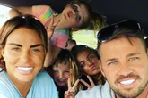 Katie Price snubs exes , praising fiance Carl Woods on father day