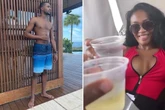 RHOA's Falynn drinks with pal Jaylan after ex accused them of affair