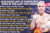 Jake Paul reveals list of things he’s done in two weeks after Ben Askren KO