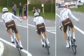 Schar kicked out of Tour of Flanders for littering after throwing fans bottle